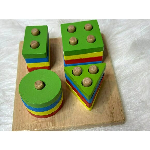 Wooden Puzzles Bundle Melissa and Doug and Montessori - Picture 8 of 8